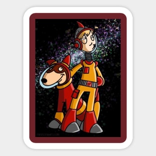 space kid Sticker